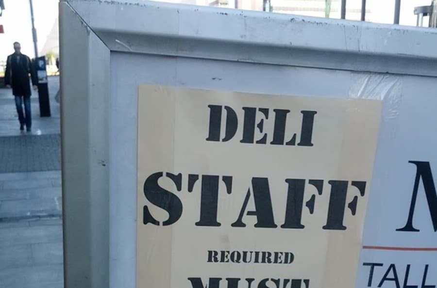 Ahhh, Irony: Dublin Deli Job Advert Causing A Few Giggles
