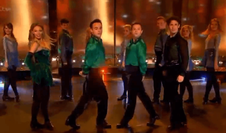 VIDEO: They Can Do ANYTHING!! Ant And Dec Join The Riverdance With Style