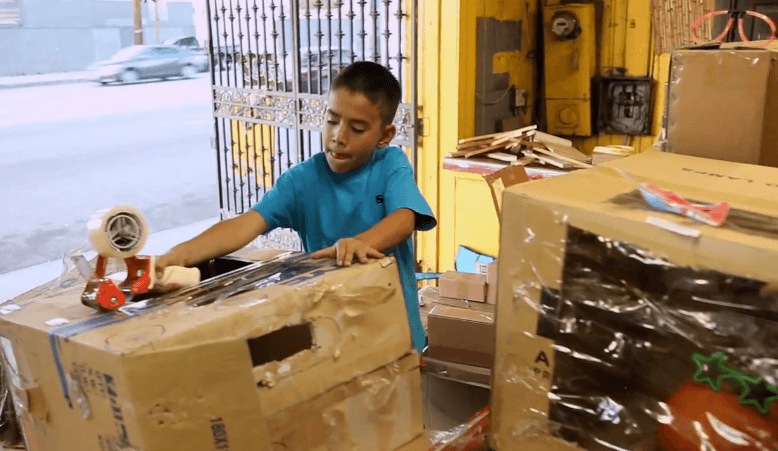 VIDEO: Amazing Story Of How One Kid’s Cardboard Games Arcade Becomes The Go-To Place In Town