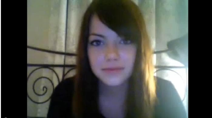 VIDEO – “Like, Totally” – Emma Stone’s Adorable Audition Tape For “Easy A”