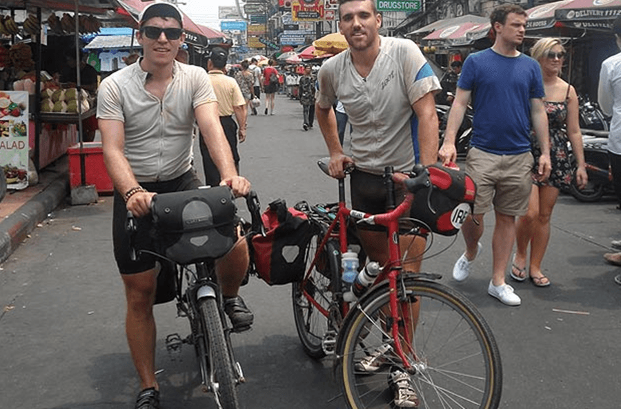 Irish Duo Cycling From Dublin To Sydney For Two Very Special Women Have Just Over 1,000 Kilometres Left