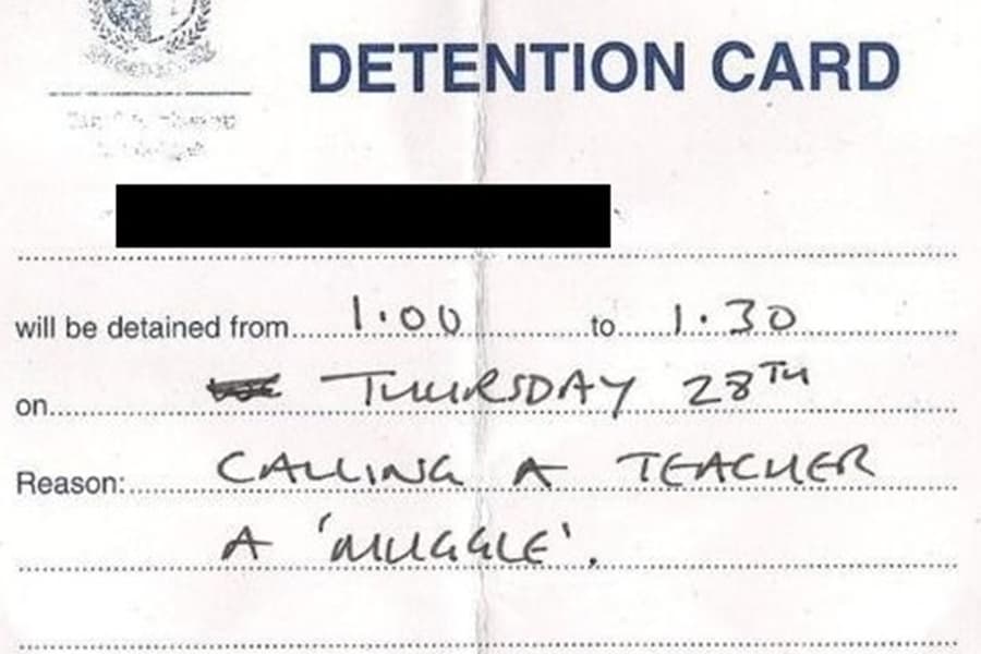 You’re Staying Late: Notes From Teachers Explain Why Students Were Given Detention