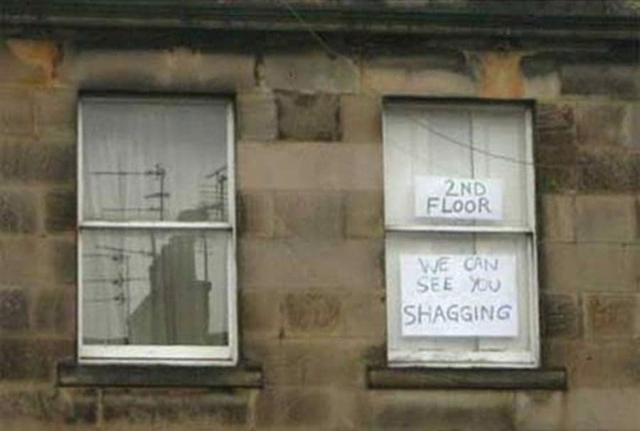 (NSFW) Cruel To Be Kind: 19 Notes Neighbours Have Left For One Another