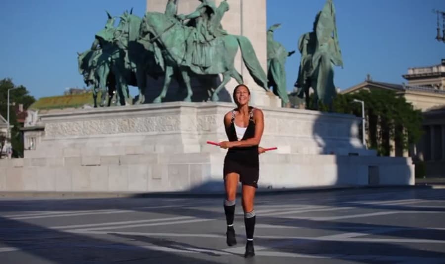 VIDEO: What A Woman! You’ve Never Seen Anyone Do This With A Skipping Rope Before