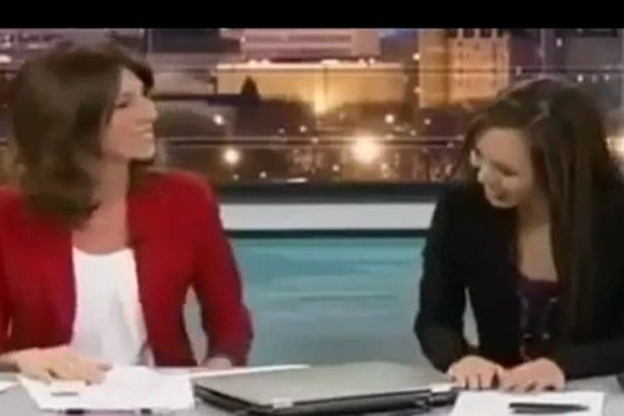 “Is That Camera On?!” News Blooper Of The Week