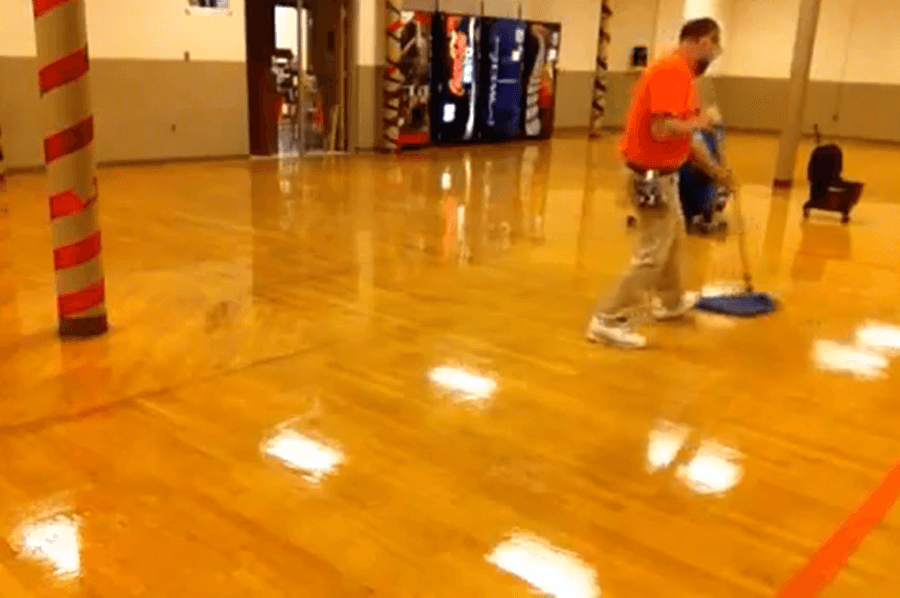 VIDEO: School Janitor Breaks It Down While He Mops