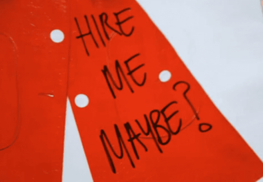 Hire Me Maybe? One Young Woman’s Unique Approach to Job Hunting