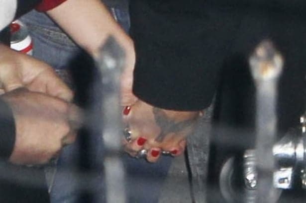 On Again? Actor And Model Ex-Girlfriend Spotted Holding Hands At Gig