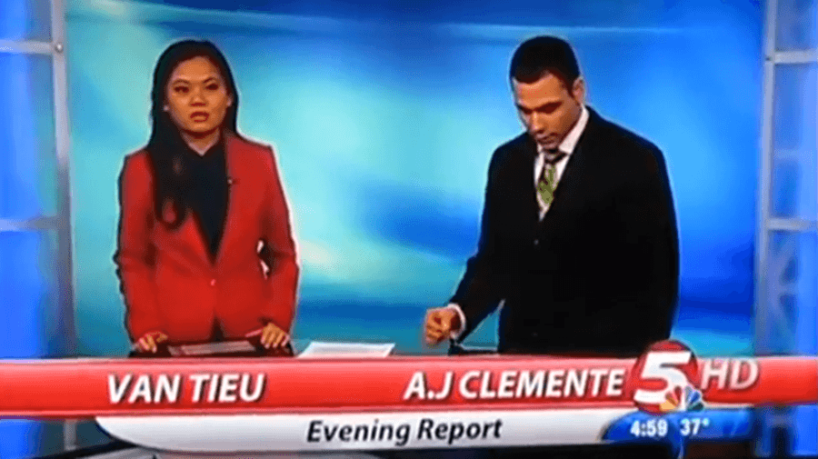 (NSFW) VIDEO: News Anchor Begins His Career With The Words “F*cking Sh*t”