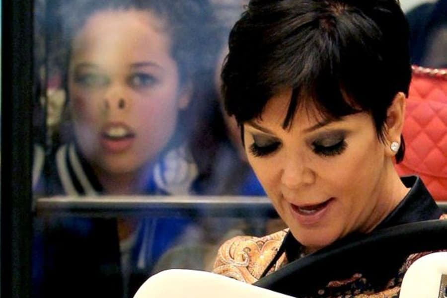 Photobomb Of The Year: Excited Fan REALLY Wants To Get Closer To Kris Jenner