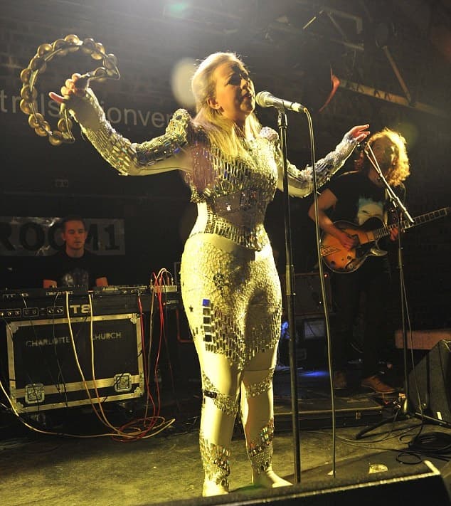 PICTURE: Beam Me Up, Scotty! Charlotte Church Embraces The Space Age