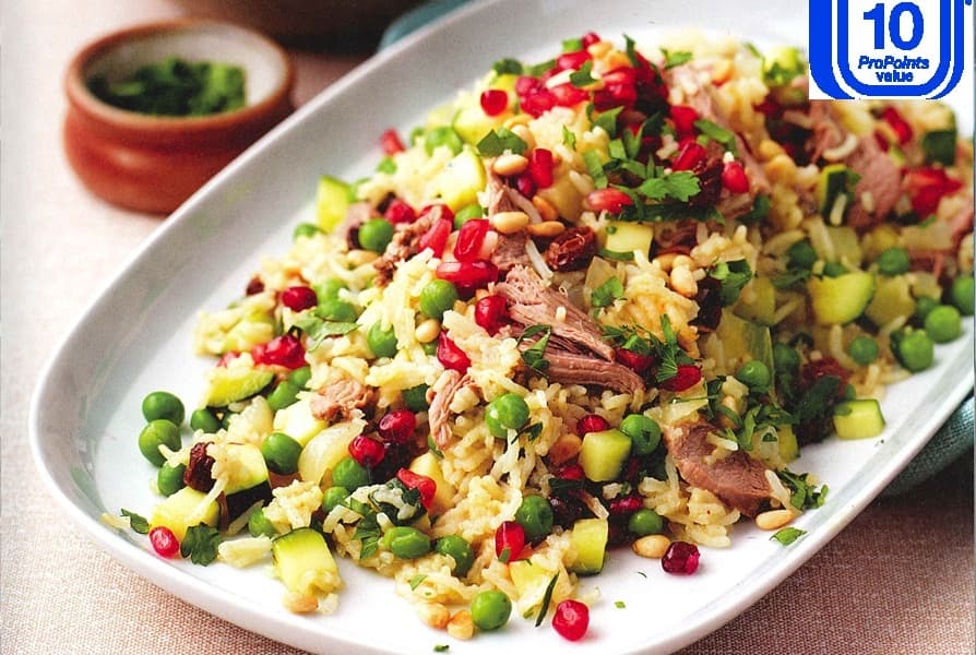 Weight Watchers Recipe Of The Week: Leftover Lamb Pilaff
