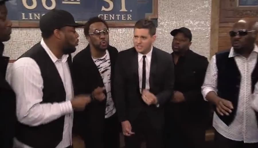 VIDEO: THIS Is Why We Love Him… Michael Bublé Breaks Into Song On The NYC Underground