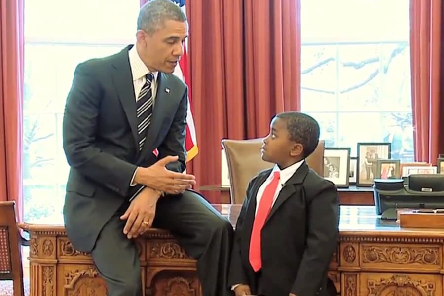VIDEO: Kid President Meets the Real Deal
