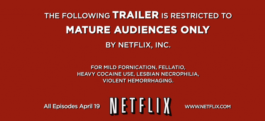 Seen Anything Good On Netflix Recently? This Might Be the Strangest Trailer Ever…