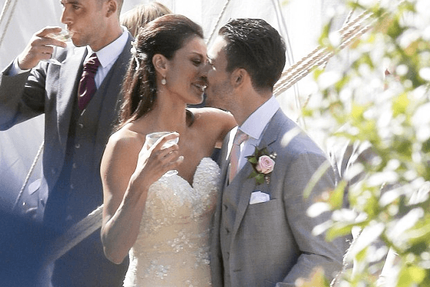 The Wedding Went Ahead After All! TV Presenter Gets Hitched to Her Toyboy
