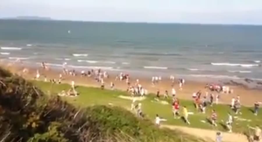 VIDEOS: Great Day At The Beach? Footage Of The Riots And Chaos On Portmarnock Strand