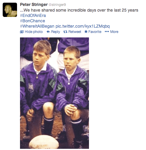 From One Legend To Another… Peter Stringer Shares Snap of Rugby Stars as Children