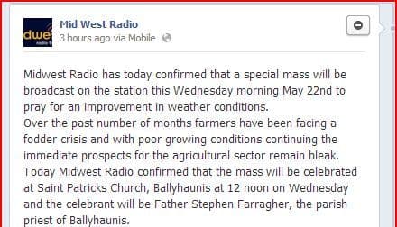PICTURE: Is There ANYTHING To Be Said For Saying Another Mass? Midwest Radio Certainly Think So
