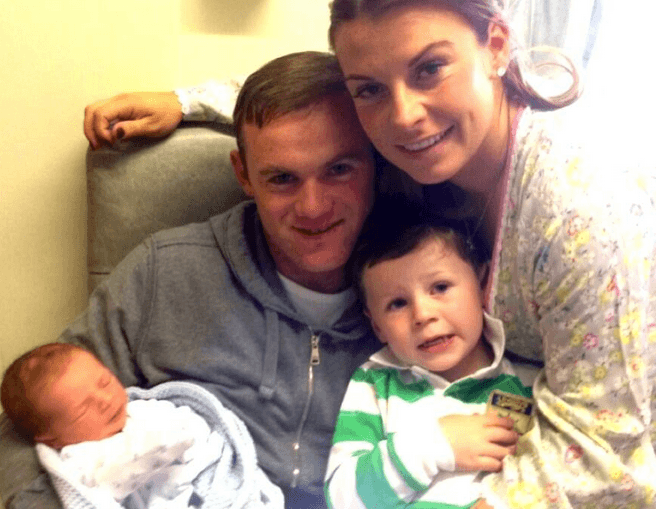 PICTURE: Rooney Shares Snap Of Newborn Son On Twitter