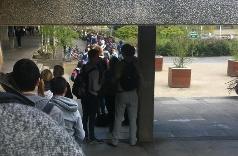 PICTURE: Exams Start Tomorrow – TO THE UCD LIBRARY STAT!