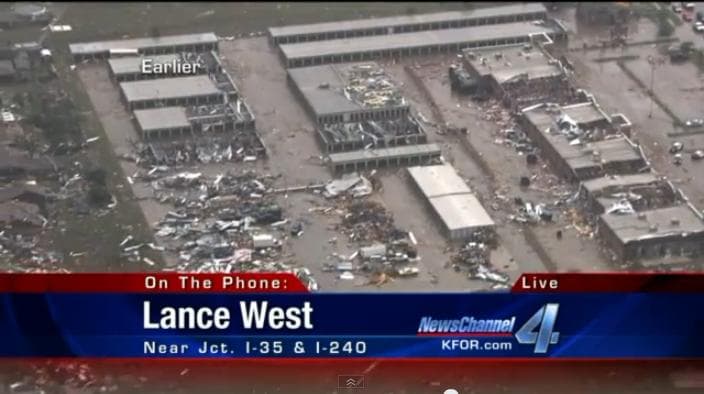 VIDEO: Veteran News Reporter Breaks Down While Reporting On Events In Oklahoma