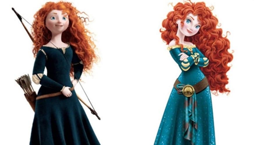 PHOTO: Spot The Difference… Disney Under Fire For “Sexualising” Princess