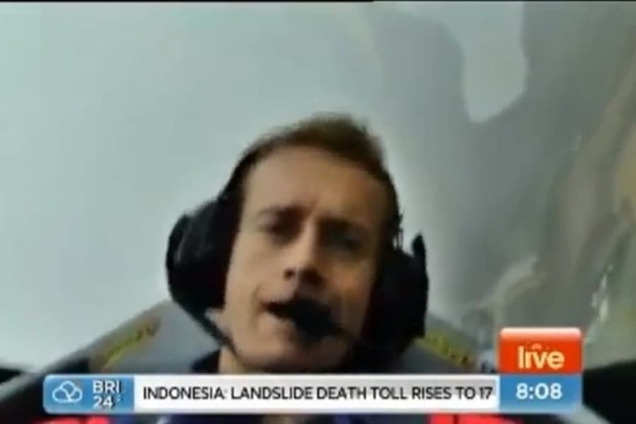 “Is That Camera On?!” News Blooper Of The Week