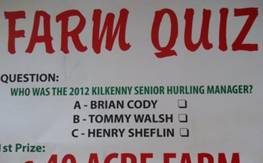 Prize With A Difference: Man Raffles Off 40-Acre Kilkenny Farm