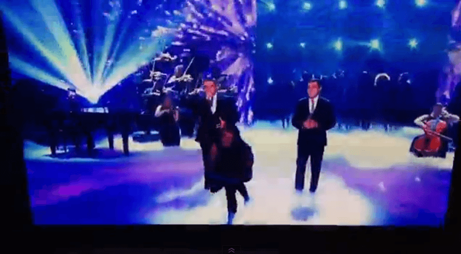 VIDEO: Duck!!! Simon Cowell Gets Pelted With Eggs From The Stage On Last Night’s BGT Final