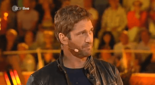 VIDEO – STOP EVERYTHING! Gerard Butler Cracks Walnuts With His Ass And Pours Iced Water Down His Trousers