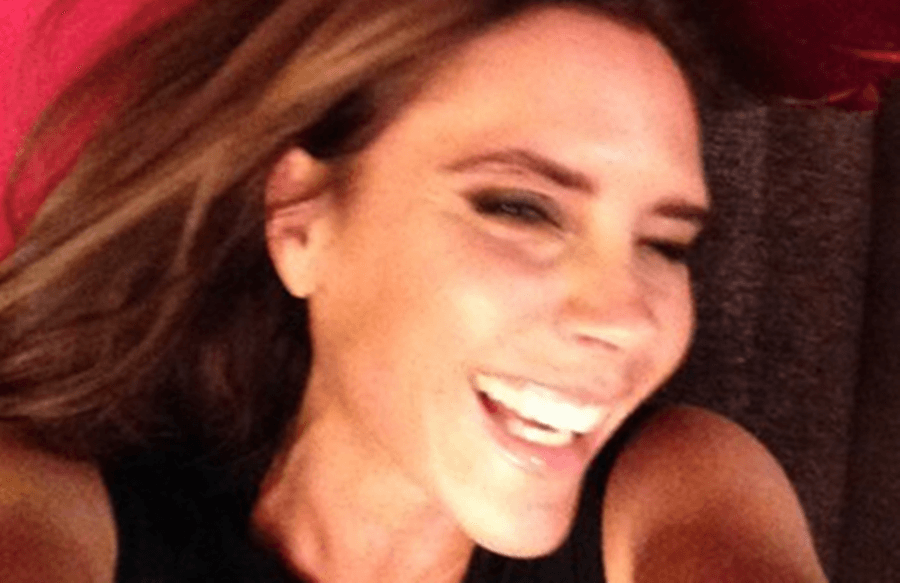 PICTURE: David Beckham Shares Snap of Victoria Smiling (With Teeth and Everything!)