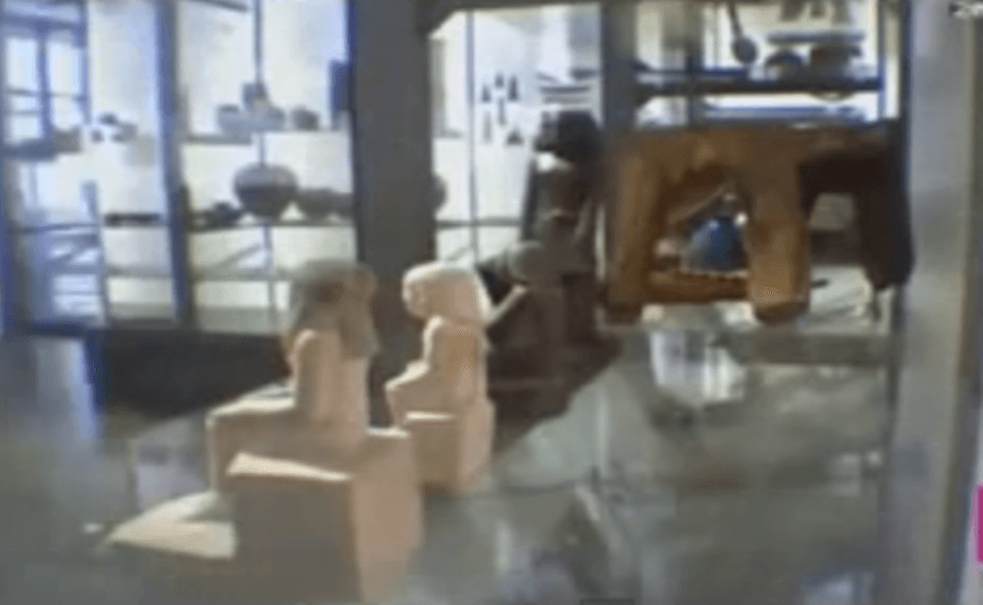 VIDEO: Mystery As Ancient Egyptian Statue Starts Moving By Itself In Manchester Museum
