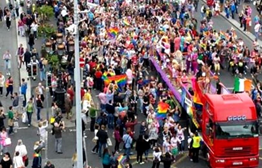 PICTURE: Thousands Marched In The Dublin Pride Festival