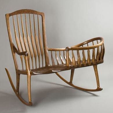 Combining a Rocking Chair and Cradle For New Parents: Presenting The Handcrafted Rocker Cradle