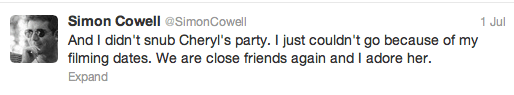 Woah, Woah, Woah, She’s A Lady, According To Simon Cowell Anyway