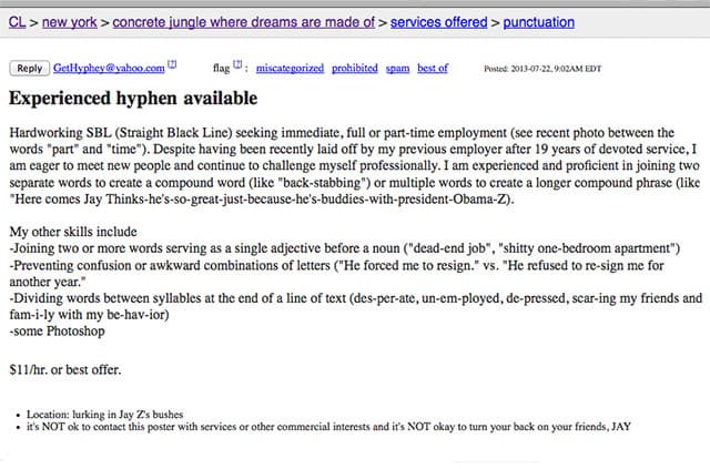 Experienced Hyphen Available – Jay Z’s Hyphen Lives On And Is Looking For More Work