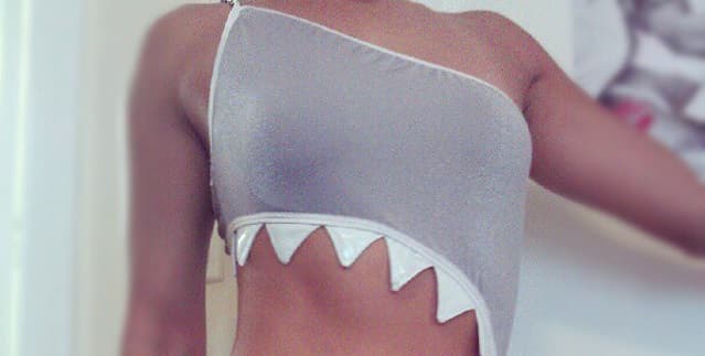 Part Shark, Part Bikini? Say Hello to Your New Fabulous Bit of Swimwear, the Sharkini