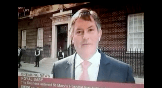 “Plenty More To Come From Here, None Of It News,” BBC Journalist Has Had Just About Enough Of The Royal Baby Watch