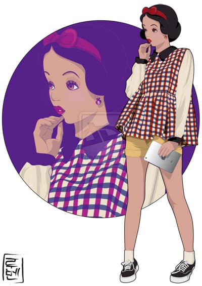 Welcome to Disney University: Here’s What 17 Disney Characters Would Look like in College
