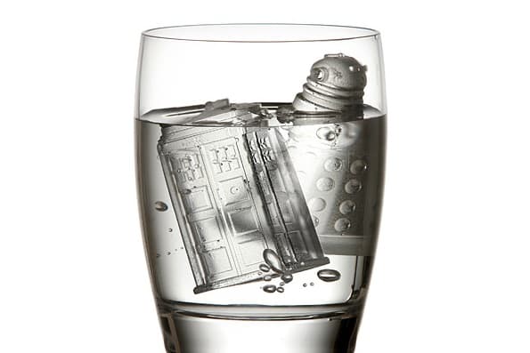 Photo: Impress Your Friends with Cool Doctor Who Ice Cube Moulds