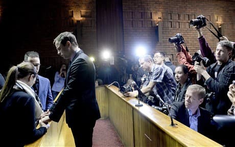 Oscar Pistorius Formally Charged With The Murder Of Girlfriend Reeva Steenkamp