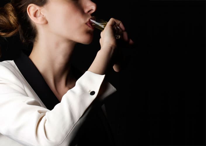 Photo: Perfect for a Tipple – Would you Wear These Champagne Glass Rings?