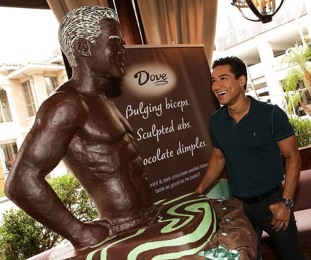 If He Was Chocolate He’d Eat Himself… Star Unveils Interesting Statue