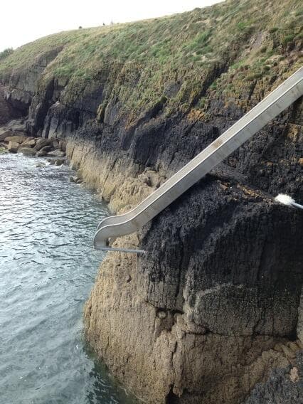 PICTURE: Is This The Greatest Slide Ever? A New Feature To Bear Grylls Private Island