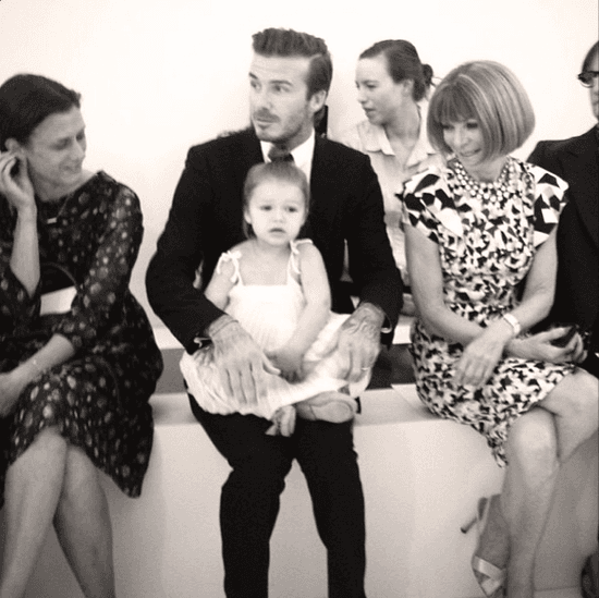 Too Cute: Look Who Turned Up To Support Victoria Beckham At NYFW
