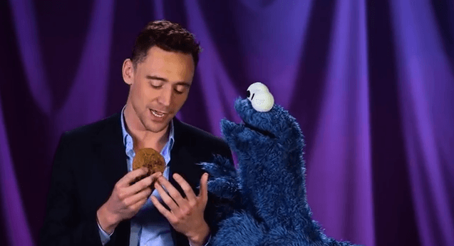 Video: Cookie Monster Learns a Valuable Life Lesson from his New Friend Tom Hiddleston
