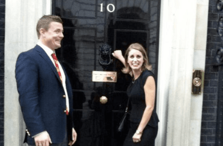 PIC: What HuberBod Did Next: Celeb Couple Pay a Visit to one of the World’s Most Famous Addresses