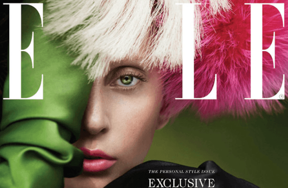 PICTURE: Lady Gaga Makes One Elle Of A Cover Girl