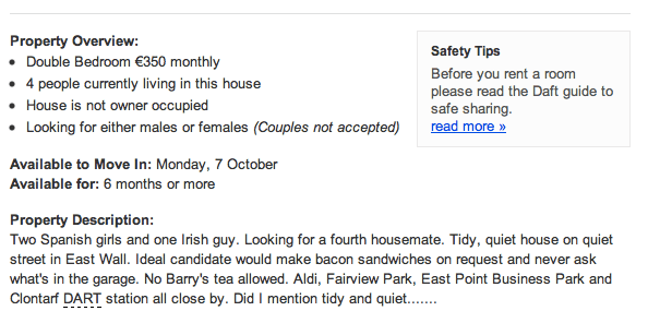 “No Barry’s Tea Allowed” – Would You Respond To This Daft Advert?